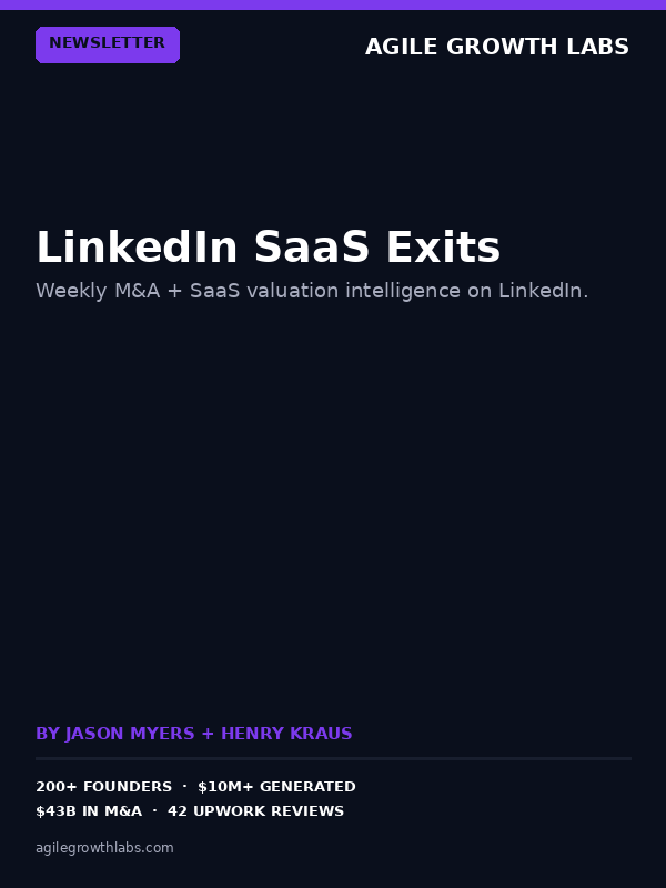 LinkedIn SaaS Exits